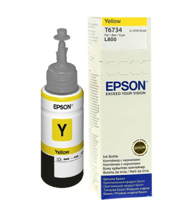 Epson T6734 Ink bottle 70ml | Ink Cartridge | Yellow