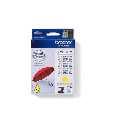 Brother LC225XLY | Ink Cartridge | Yellow
