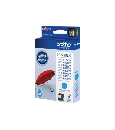 Brother LC-225XLC | Ink Cartridge | Cyan