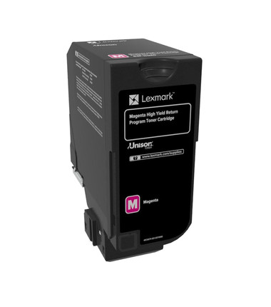 Lexmark 16K Magenta Return Program Toner Cartridge (CX725) | Lexmark Magenta