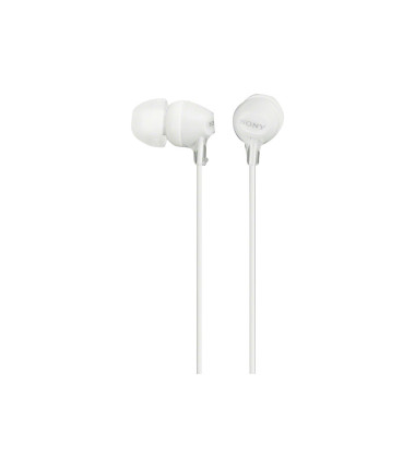 Sony | EX series | MDR-EX15LP | In-ear | White