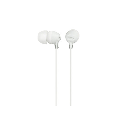 Sony | EX series | MDR-EX15LP | In-ear | White