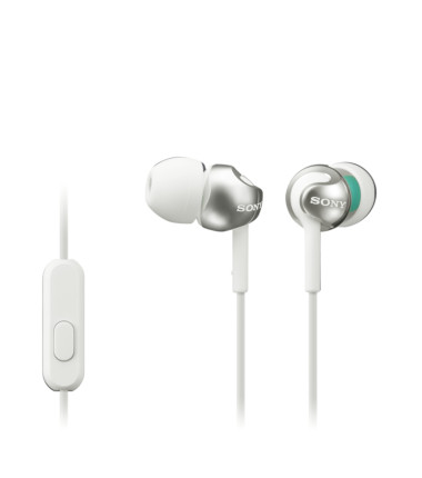 Sony In-ear Headphones EX series, White | Sony | MDR-EX110AP | In-ear | White
