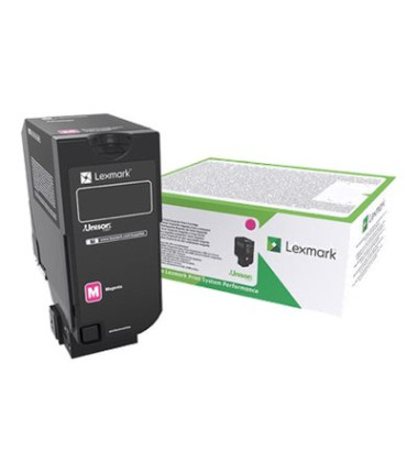 Lexmark Corporate | 74C2SME | Laser Toner Cartridge | Magenta