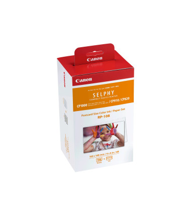 Canon Color Ink/Paper Set for SELPHY CP1300 Printer | RP-108