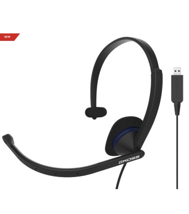 Koss | Headphones | CS195 USB | Wired | On-Ear | Microphone | Black