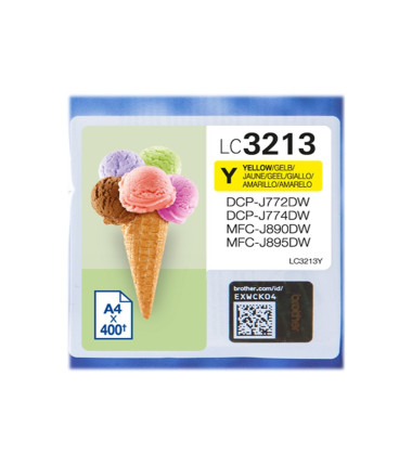 Brother LC3213Y | Ink Cartridge | Yellow