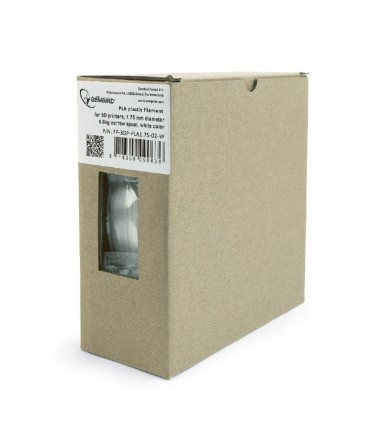 Flashforge PLA-PLUS filament, white, 1.75 mm, 1 kg | 3DP-PLA+1.75-02-W