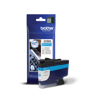 Brother High-yield Ink Cartridge | LC3239XLC | Ink | Cyan