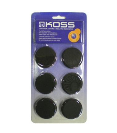 Koss | PORTCUSH Replacement cushion for stereophones | No | Black
