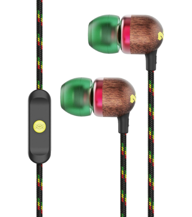 Marley | Earbuds | Smile Jamaica | Wired | In-ear | Microphone | Rasta