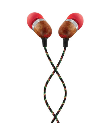 Marley | Earbuds | Smile Jamaica | Wired | In-ear | Microphone | Red