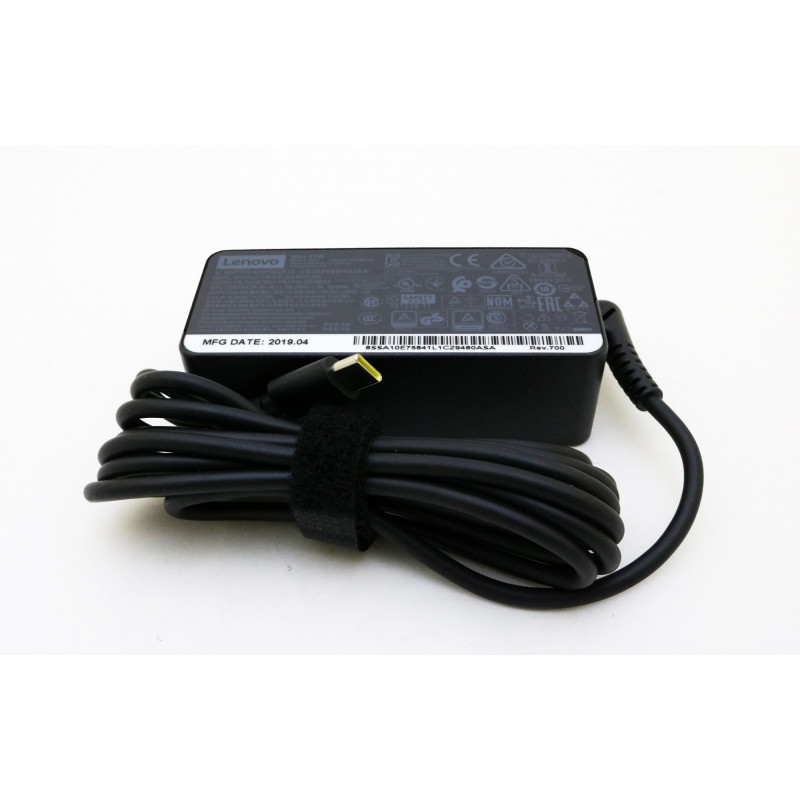 Lenovo 00HM663 adlx45ycc3A ADLX45YLC3A genuine USB Type - C USB-C charger 45W Lenovo 00HM663 adlx45ycc3A ADLX45YLC3A genuine USB Type - C USB-C charger 45W