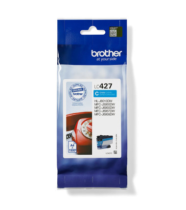 Brother LC427C | Ink Cartridge | Cyan