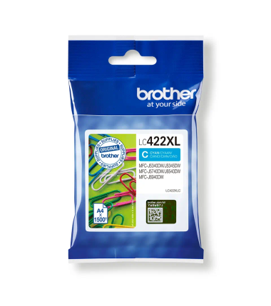 Brother LC422XLC | Ink Cartridge | Cyan