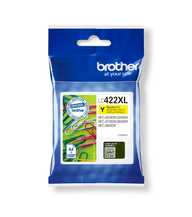Brother LC422XLY | Ink Cartridge | Yellow