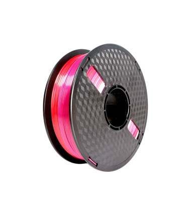 Flashforge Filament, PLA Silk Rainbow | 3DP-PLA-SK-01-RP | 1.75 mm diameter, 1kg/spool | Red/Purple