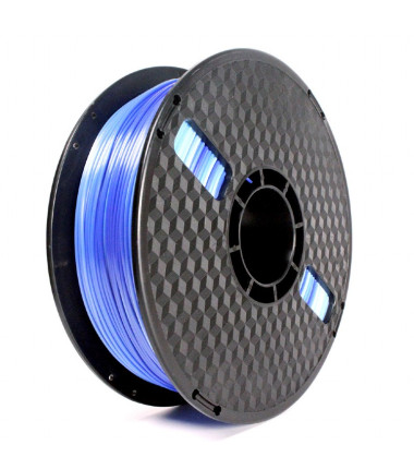 Flashforge Filament, PLA Silk Ice | 3DP-PLA-SK-01-ICE | 1.75 mm diameter, 1kg/spool | Ice blue + Dark blue