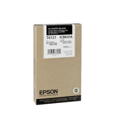 Epson T612100 | Ink cartrige | Photo Black