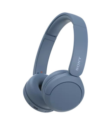 Sony | Wireless Headphones | WH-CH520 | Wireless | On-Ear | Microphone | Blue | Noise canceling | Wireless