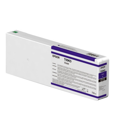Epson Singlepack T55KD00 UltraChrome HDX/HD, 700 ml | Ink Cartrige | Violet