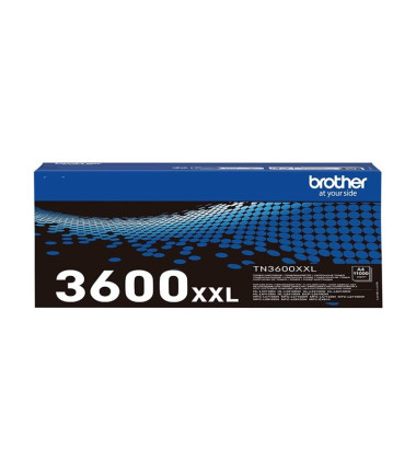 Brother TN-3600XXL Genuine Super High Yield Toner Cartridge, Black | Brother Toner cartridge | Black