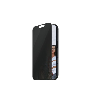 PanzerGlass Screen protector | Apple | iPhone 16 Pro Max | Glass | Black | Ultra-Wide Fit