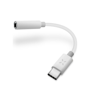 Fixed Link Adapter USB-C/3.5mm Jack | FIXL-CJD-WH | White