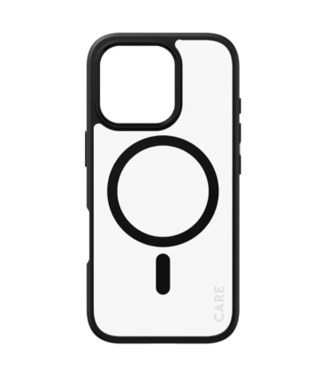 CARE Flagship Case | Back cover | Apple | iPhone 16 PRO | Recycled plastic | Black | MagSafe
