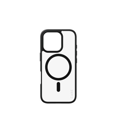 CARE Flagship Case | Back cover | Apple | iPhone 16 PRO | Recycled plastic | Black | MagSafe