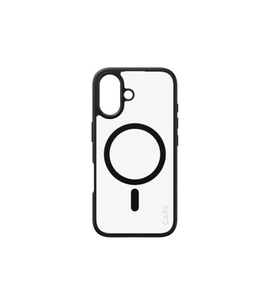CARE Flagship Case | Back cover | Apple | iPhone 16 | Recycled plastic | Black | MagSafe