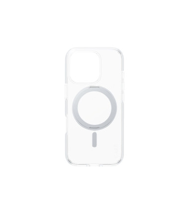 CARE Feature Case | Back cover | Apple | iPhone 16 PRO | Recycled plastic | Silver | Kickstand & MagSafe