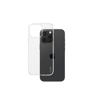 CARE Fashionable Case | Back cover | Apple | iPhone 16 Pro Max | Recycled plastic | Transparent | X-Ray Soft Basic