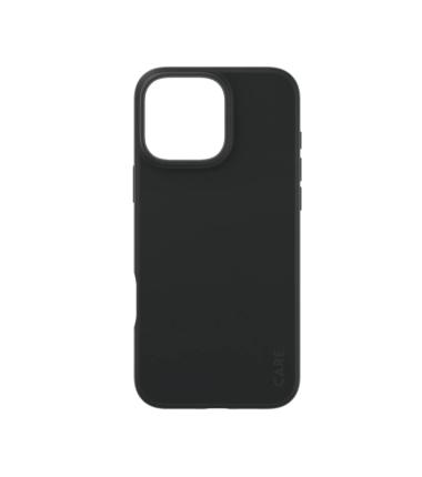 CARE Fashionable Case | Back cover | Apple | iPhone 16 Pro Max | Recycled plastic | Black