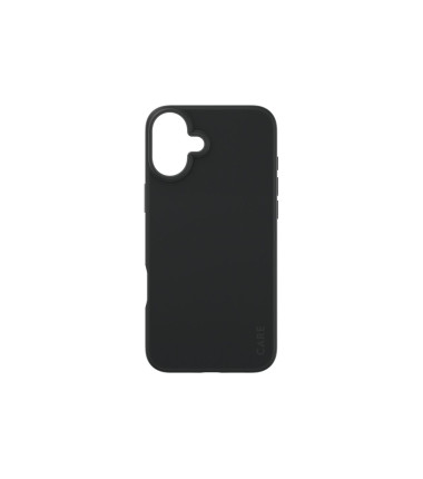 CARE by PanzerGlass Case Fashion | Back protection | Apple | iPhone 16 Plus | Recycled plastic | Black