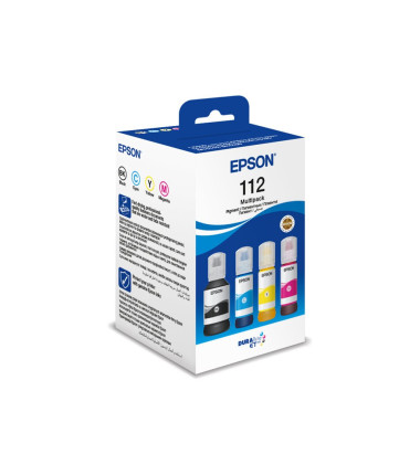 Epson 112 EcoTank 4-colour Multipack | Ink tank | Black, Cyan, Yellow, Magenta