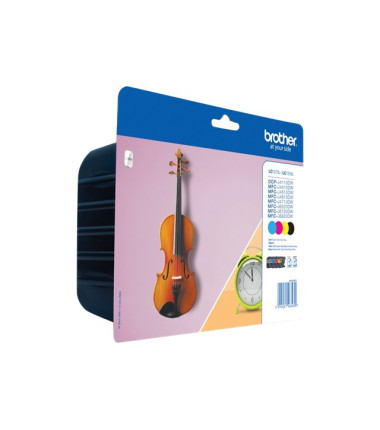 Brother LC127XLVALBP | Ink Cartridge | Black, Cyan, Magenta, Yellow