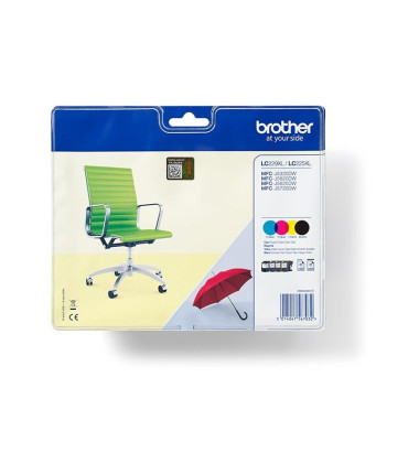 Brother LC229XLVALBP | Ink Cartridge | Black, Cyan, Magenta, Yellow