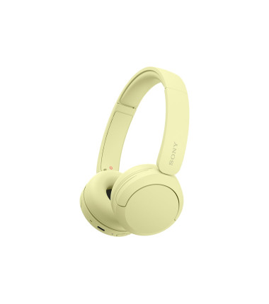 Sony Headphones | WH-CH520 | Bluetooth | On-Ear | Yellow
