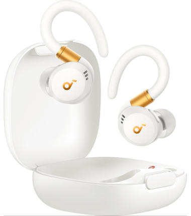 Anker Soundcore | Earbuds with Hook | Sport X20 | ANC | White/Gold | Noise reduction
