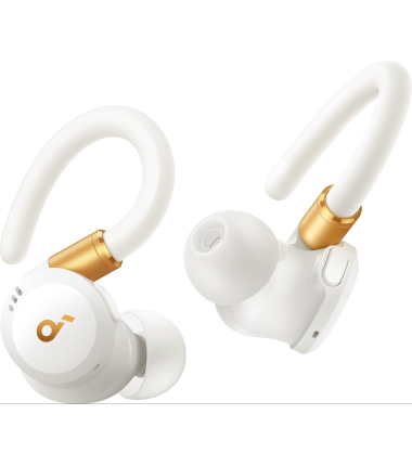 Anker Soundcore | Earbuds with Hook | Sport X20 | ANC | White/Gold | Noise reduction