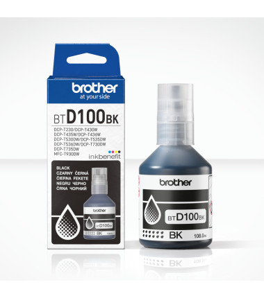 Brother BTD100BK | Ink Bottle | Black