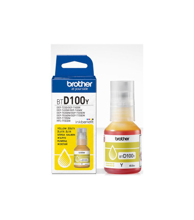 Brother BTD100Y | Ink Bottle | Yellow