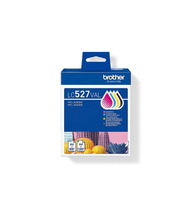 LC527VAL Value Pack | Brother Ink cartridge | Black, yellow, cyan, magenta