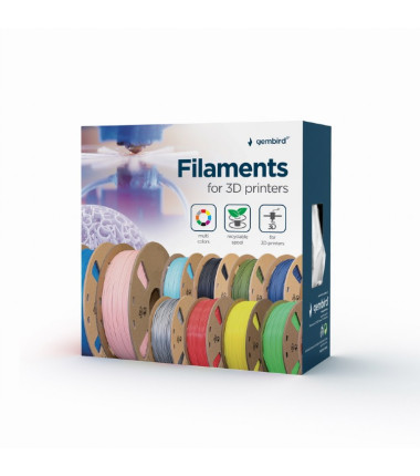Gembird Plastic filament for cleaning 3D printer nozzle, 1.75 mm 100gr. | 3DP-CLN1.75-01
