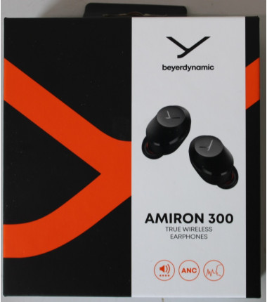SALE OUT. Beyerdynamic AMIRON 300 TWS black TWS Earphones with charging case, eartips and USB cable | SALE OUT. | Beyerdynamic T