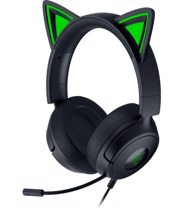 Razer Gaming Headset | Kraken Kitty V3 X | Wired | Over-Ear | Microphone | Black