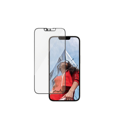 PanzerGlass Screen protector | Apple | iPhone 13/iPhone 13 Pro/iPhone 14/iPhone 16e | Glass | Transparent | Ultra-Wide Fit W. Al