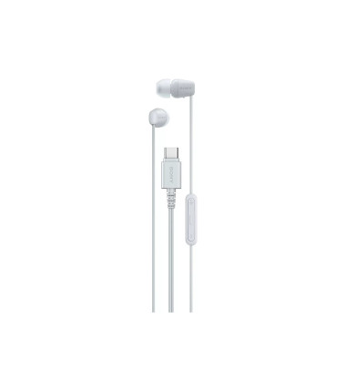 Sony Earbuds | IER‑EX15C | Wired | In-ear | Microphone | White