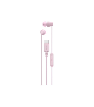 Sony Earbuds | IER‑EX15C | Wired | In-ear | Microphone | Pink